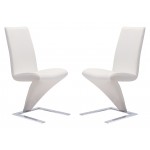 Herron Dining Chair (Set of 2) White