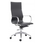 Glider High Back Office Chair Black