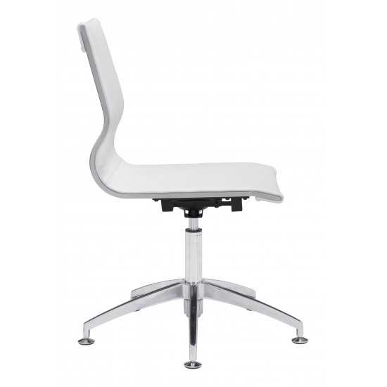 Glider Conference Chair White