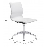 Glider Conference Chair White