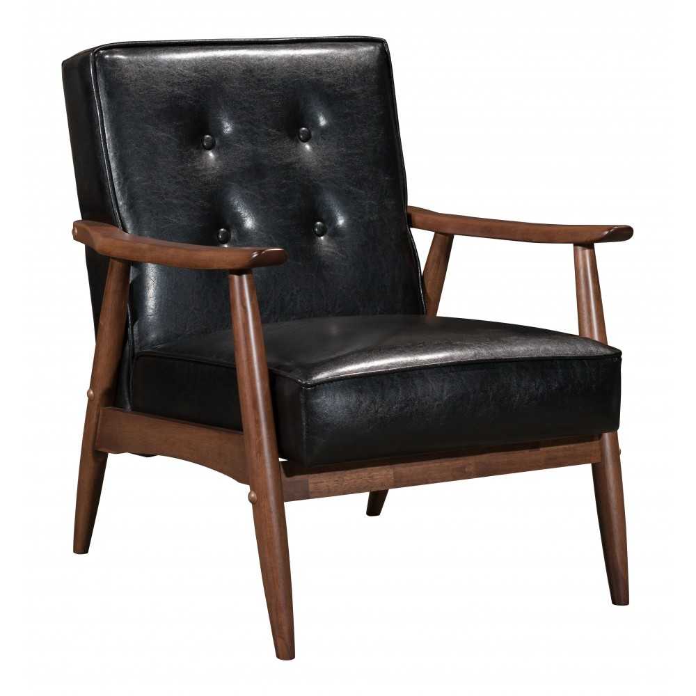 Rocky Arm Chair Black