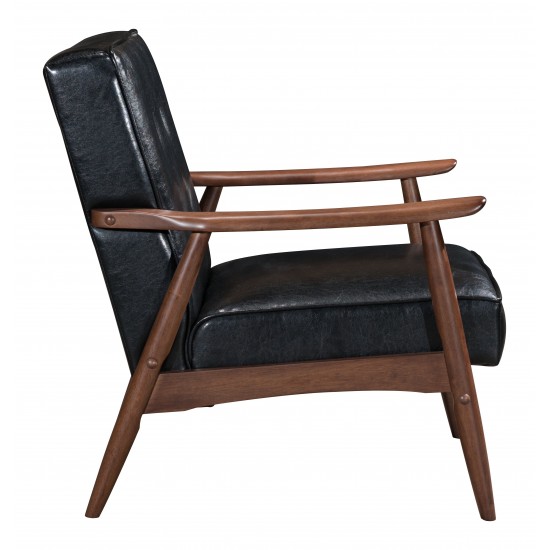 Rocky Arm Chair Black