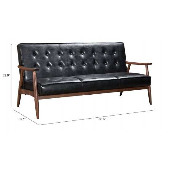 Rocky Sofa Black