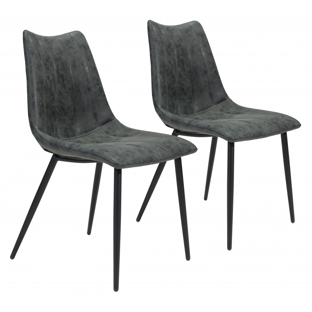 Norwich Dining Chair (Set of 2) Vintage Black