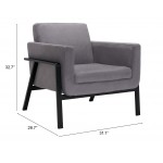 Homestead Lounge Chair Gray