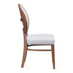 Regents Dining Chair (Set of 2) Walnut & Gray