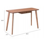 Zane Desk Walnut