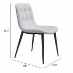 Tangiers Dining Chair (Set of 2) White