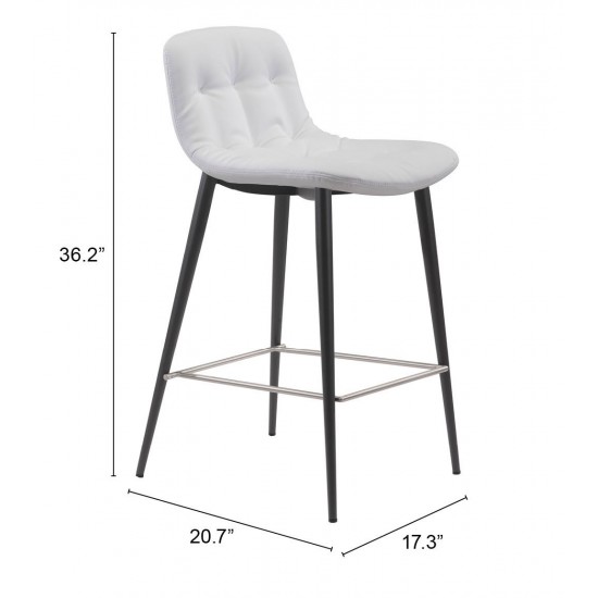 Tangiers Counter Chair (Set of 2) White