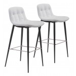 Tangiers Bar Chair (Set of 2) White