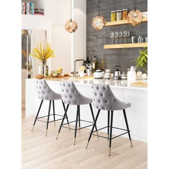 Piccolo Counter Chair Gray