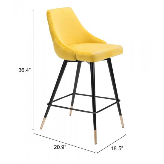 Piccolo Counter Chair Yellow