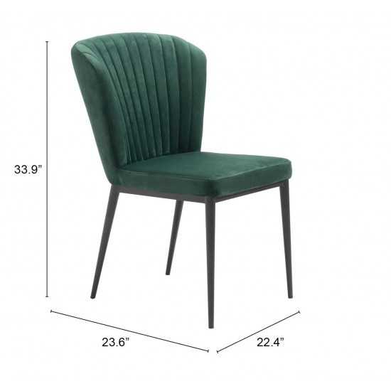 Tolivere Dining Chair (Set of 2) Green