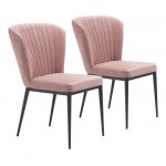 Tolivere Dining Chair (Set of 2) Pink