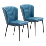 Tolivere Dining Chair (Set of 2) Blue