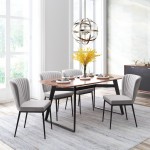 Tolivere Dining Chair (Set of 2) Gray