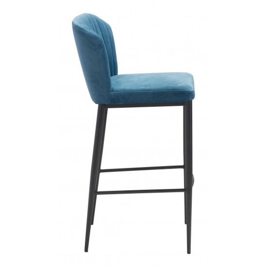 Tolivere Bar Chair (Set of 2) Blue