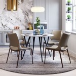 Ace Dining Chair (Set of 2) Gray & Walnut