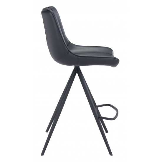 Aki Counter Chair (Set of 2) Black