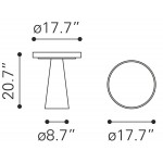 Nova Side Table Gold