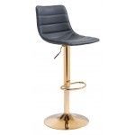 Prima Bar Chair Black & Gold