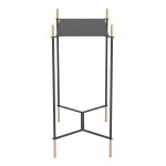 Austin Side Table Black & Gold