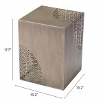 Ines Accent Table Antique Gold