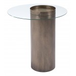 Emi End Table Antique Gold