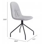 Slope Dining Chair (Set of 2) Light Gray