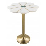 Scallop Side Table Multicolor
