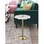 Scallop Side Table Multicolor
