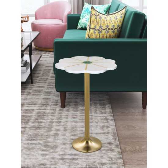 Scallop Side Table Multicolor