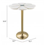 Scallop Side Table Multicolor