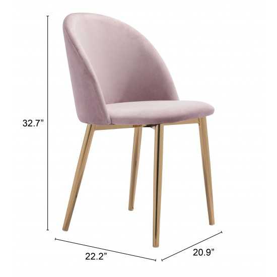 Cozy Dining Chair (Set of 2) Pink