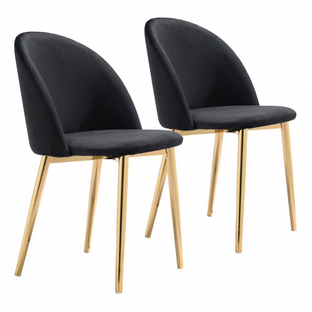 Cozy Dining Chair (Set of 2) Black