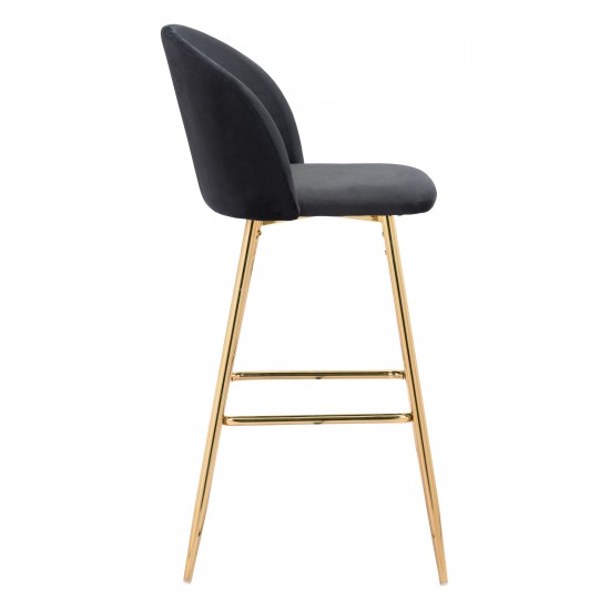 Cozy Bar Chair Black