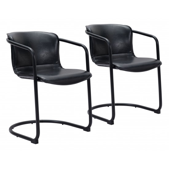 Paxton Dining Chair (Set of 2) Black