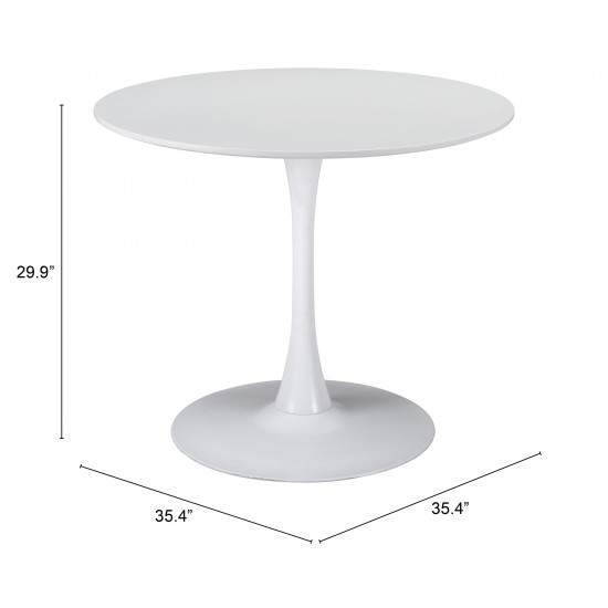 Opus Dining Table White