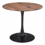 Opus Dining Table Brown & Black