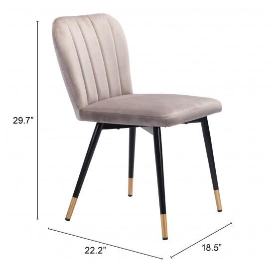 Manchester Dining Chair (Set of 2) Gray