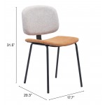 Worcester Dining Chair (Set of 2) Beige