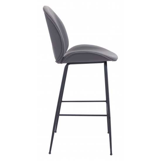 Miles Bar Chair Gray