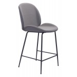 Miles Counter Chair Gray