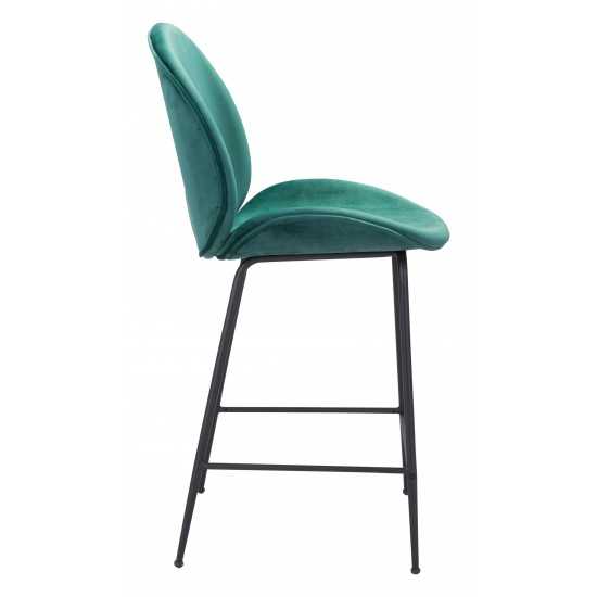 Miles Counter Chair Green