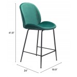 Miles Counter Chair Green