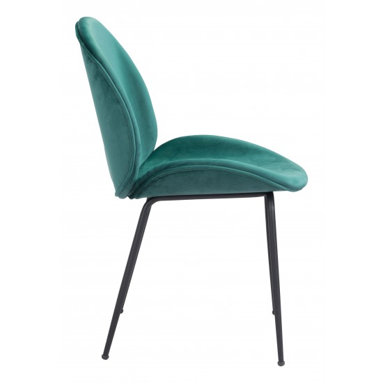 Miles Dining Chair (Set of 2) Green