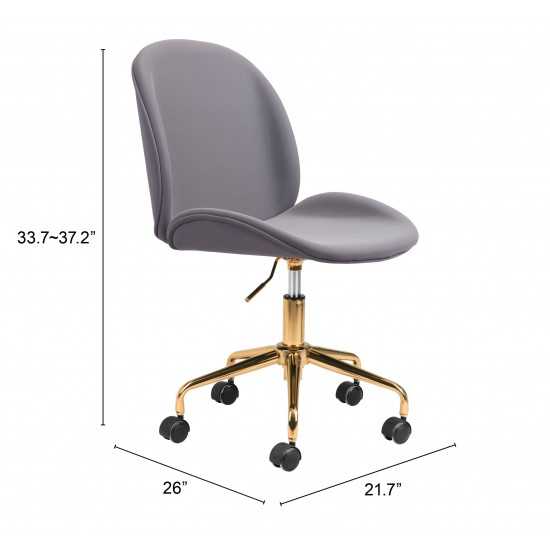 Miles Office Chair Gray