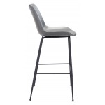 Byron Bar Chair Gray