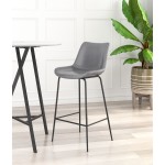 Byron Bar Chair Gray