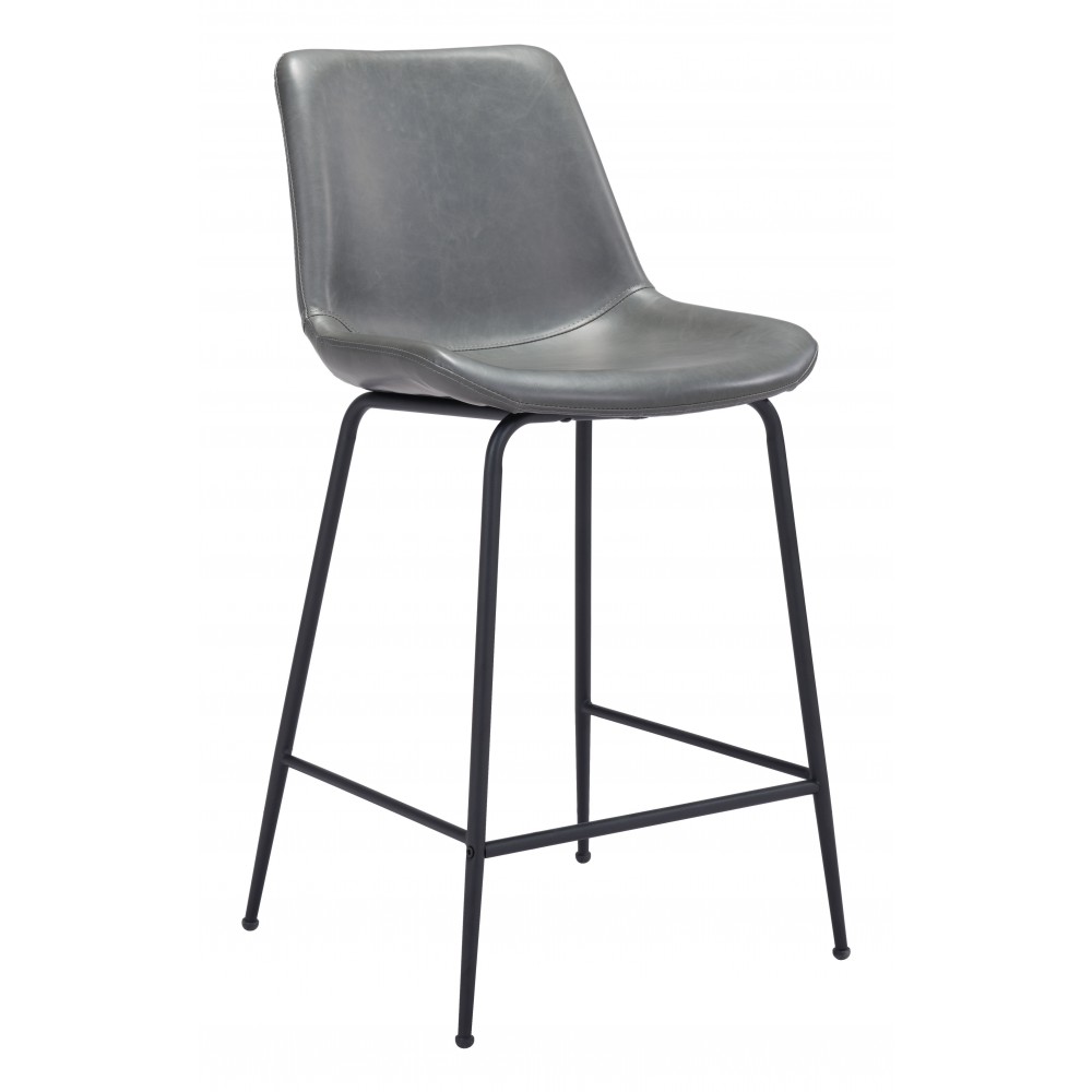 Byron Counter Chair Gray